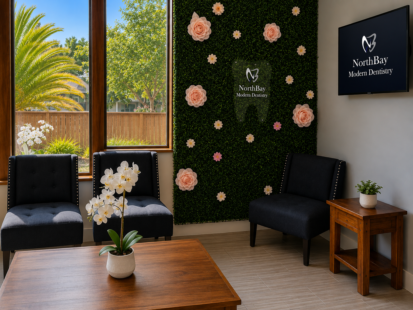 NorthBay Modern Dentistry waiting room